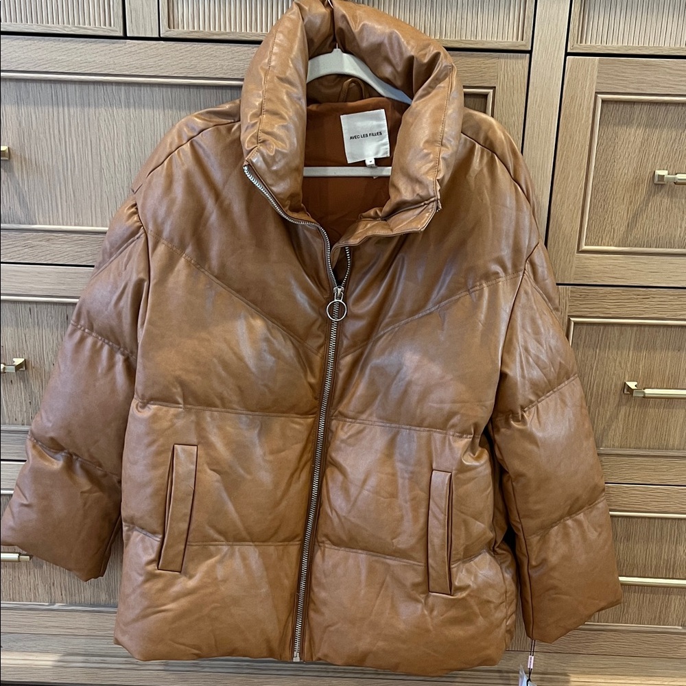 Avec Les Filles Copper Jacket NWT